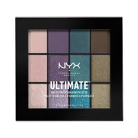 NYX Professional Makeup ULTIMATE MULTI FINISH SHADOW PALETTE 07 SMOKE SCREEN - פלטת צלליות 4 גוונים ב3 גימורים שונים