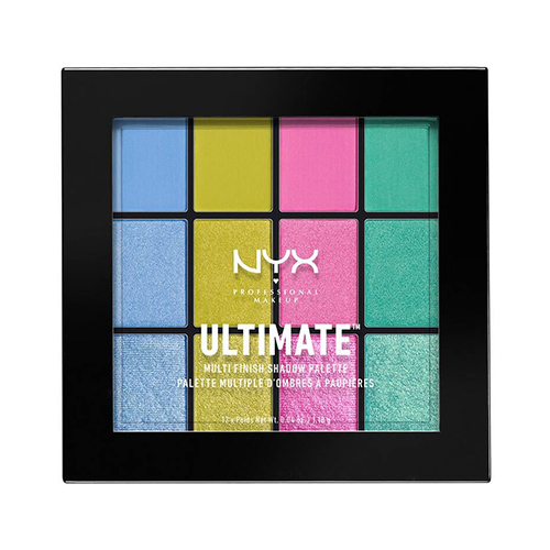 NYX Professional Makeup ULTIMATE MULTI FINISH SHADOW PALETTE 05 ELECTRIC - פלטת צלליות 4 גוונים ב3 גימורים שונים