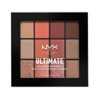 NYX Professional Makeup ULTIMATE MULTI FINISH SHADOW PALETTE 08 WARM RUST - פלטת צלליות 4 גוונים ב3 גימורים שונים