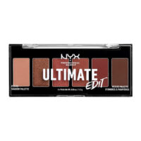 NYX Professional Makeup ULTIMATE EDIT PETITE PALETTE 01 WARM NEUTRALS - פלטת צלליות 6 גוונים