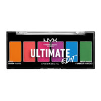 NYX Professional Makeup ULTIMATE EDIT  PETITE PALETTE 02 BRIGHTS - פלטת צלליות 6 גוונים