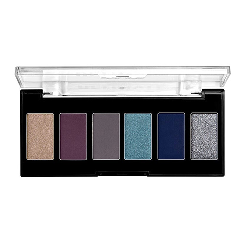NYX Professional Makeup ULTIMATE EDIT PETITE PALETTE 04 ASH - פלטת צלליות 6 גוונים – תמונה 2