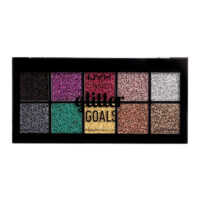 NYX Professional Makeup GLITTER GOALS CREAM PRO PALETTE - פלטת צלליות קרם רקמה