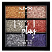 NYX Professional Makeup פלטת פיגמנטים 6 גוונים - FOIL PLAY PIGMENT PALETTE - 01 MAGNETIC PULL
