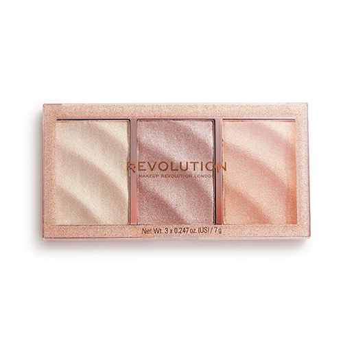 פלטת היילייטר 3 גוונים של רבולושיין - PRECIOUS STONE - ROSE QUARTZ