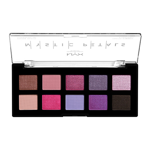פלטת צלליות 10 גוונים של MYSTIC PETALS - MIDNIGHT ORCHID - NYX – תמונה 2