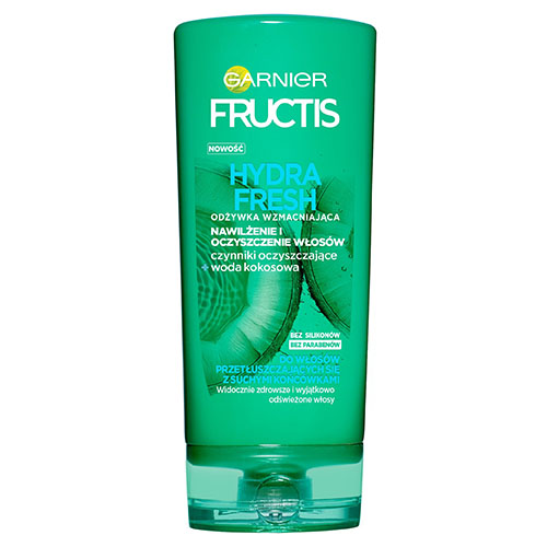 מרכך שיער של גרנייה - GARNIER FRUCTIS HYDRA FRESH Strengthening conditioner for oily hair 200ml