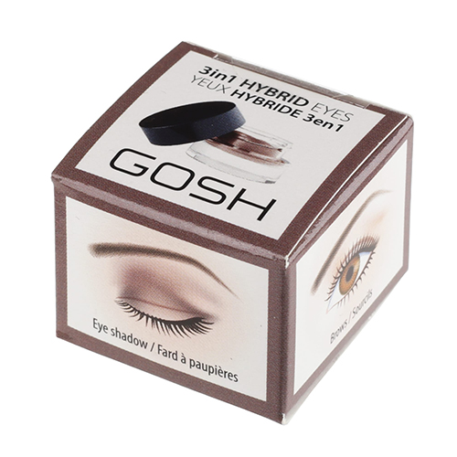 צללית רב תכליתית של GOSH- 3in1 HYBRID EYES - Creamy eye shadow, eyeliner and pomade in one – תמונה 3