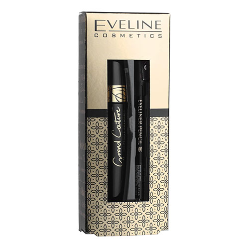 מארז מתנה מסקרה ואיילינר של אוולין - Cosmetics Gift Set Grand Couture