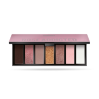 PUPA פלטת צלליות 7 גוונים - MAKEUP STORIES PALETTE 004 ROSE ADDICTED