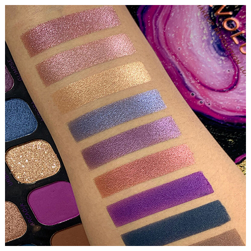 MAKEUP REVOLUTION - FOREVER FLAVLESS SHADOW PALETTE - 18 eyeshadows - UTOPIA – תמונה 4