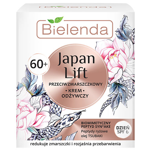 קרם יום לגילאי 60+ Bielenda Japan Lift Anti wrinkle face repair cream