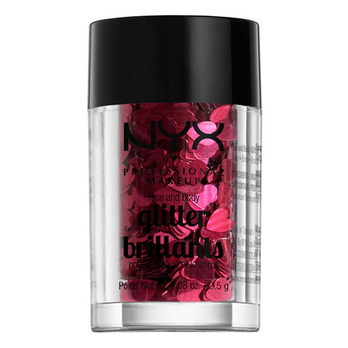 גליטר פנים וגוף NYX Shaped Glitter