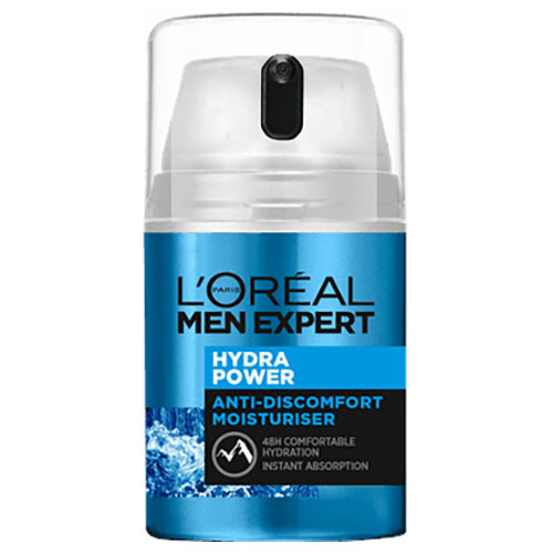 קרם לחות פנים לגבר L'Oréal MEN EXPERT HYDRA POWER ANTI DISCOMFORT MOISTURISER