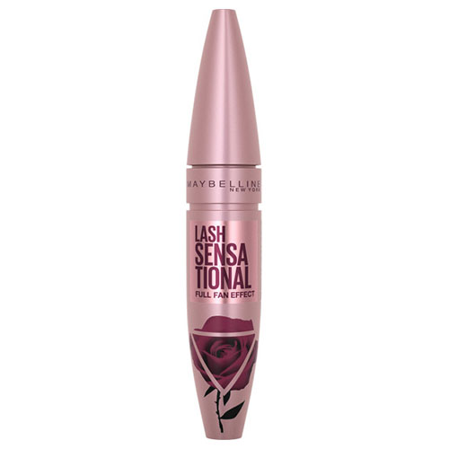 מסקרה מעבה ומעגלת גוון חום MAYBELLINE LASH SENSATIONAL FULL FAN EFFECT 06 Burgundy Brown