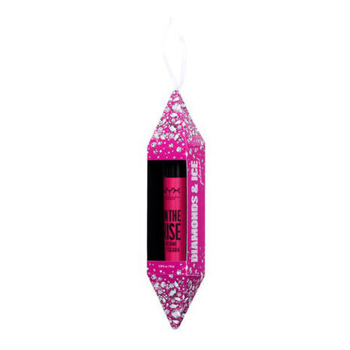 מסקרה מאריכה ומעגלת שחורה NYX DIAMONDS & ICE PLEASE! ON THE RISE Lengthening and curling mascara