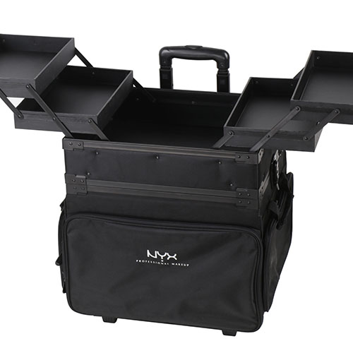 מזוודת איפור ענקית NYX 3 Tier Stackable Makeup Artist Train Case – תמונה 5