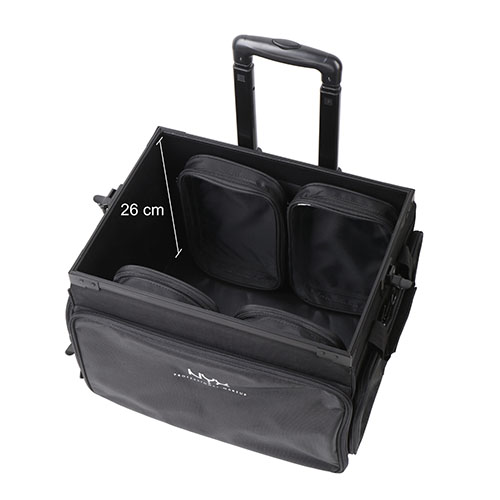 מזוודת איפור ענקית NYX 3 Tier Stackable Makeup Artist Train Case – תמונה 9