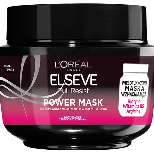 מסיכת שיער L'Oréal ELSEVE Full Resist Power Mask Multifunctional strengthening hair mask 300ml