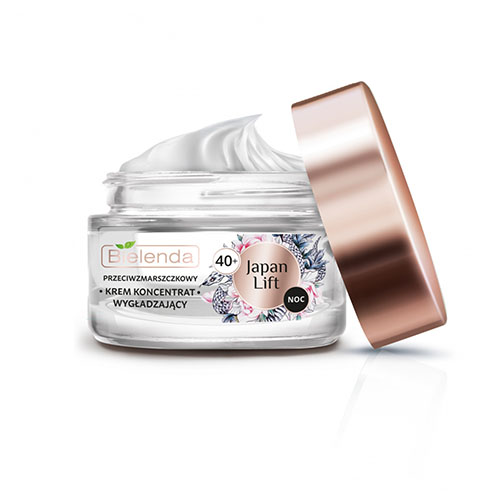 קרם לילה לגילאי 40+ Bielenda Japan Lift Anti wrinkle revitalizing face cream – תמונה 2