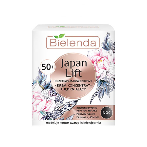 קרם לילה לגילאי 50+ Bielenda Japan Lift Anti wrinkle revitalizing face cream – תמונה 2