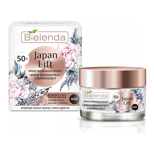 קרם לילה לגילאי 50+ Bielenda Japan Lift Anti wrinkle revitalizing face cream