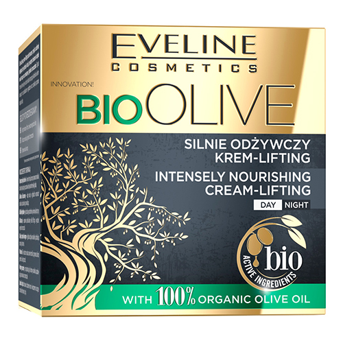 קרם הרמה ומיצוק Eveline Cosmetics BIO OLIVE INTENSELY NOURISHING CREAM LIFTING – תמונה 2