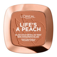 סומק אפרסק בגימור סאטן L'Oréal LIFE'S A PEACH BLUSH Blusher 01 Peach Addict