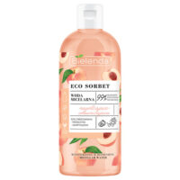 מים מיסילרים בניחוח אפרסק Bielenda ECO SORBET Moisturizing & Refreshing Micellar Water