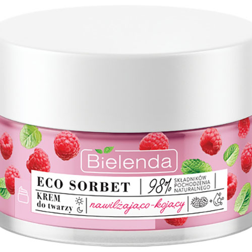 קרם לחות לפנים Bielenda ECO SORBET FACE CREAM