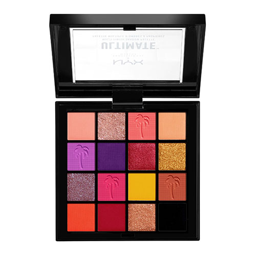 פלטת צלליות NYX ULTIMATE SHADOW PALETTE 16 eyeshadows 13 FESTIVAL – תמונה 2