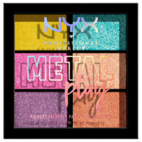פלטת צלליות NYX METAL Play 6 metallic shadows PRIDE 2021