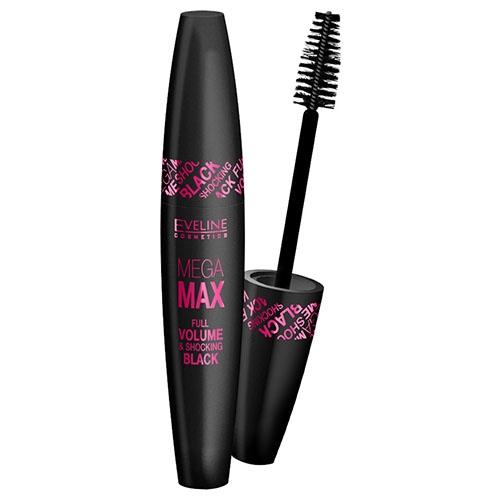 ⁦מסקרה המעניקה נפח Eveline Cosmetics Mega Max Full Volume Mascara⁩ – תמונה ⁦2⁩