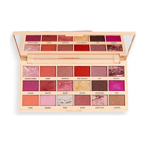 פלטת 18 צלליות I Heart Revolution Marble Rose Gold Shadow Palette