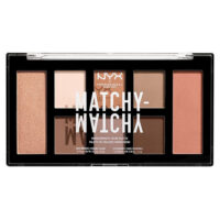 פלטת איפור פנים NYX MATCHY MATCHY MONOCHROMATIC COLOR PALETTE 01 Taupe