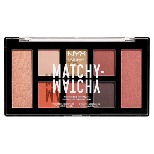 פלטת איפור פנים NYX MATCHY MATCHY MONOCHROMATIC COLOR PALETTE 03 CAMEL