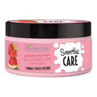קרם פנים, גוף וידיים תותים ואבטיח Bielenda SMOOTHIE CARE Prebiotic multi-functional cream