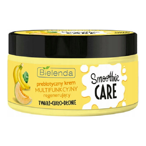 קרם פנים, גוף וידיים בננה מלון Bielenda SMOOTHIE CARE Prebiotic multi-functional cream
