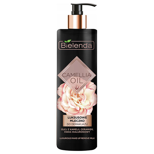 חלב ניקוי פנים יוקרתי Bielenda CAMELLIA OIL Luxurious Make-up Remove Milk