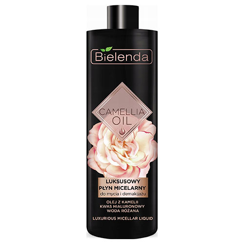 מים מיסלרים יוקרתיים 500 מ״ל Bielenda CAMELLIA OIL Luxurius Micellar Liquid