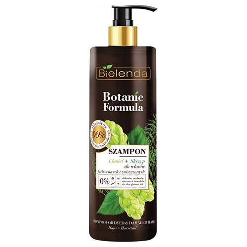 שמפו לשיער צבוע או פגום Bielenda Botanic Formula Shampoo