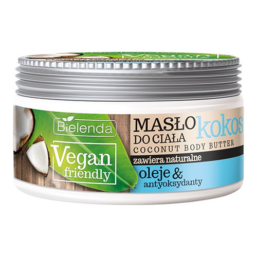 חמאת גוף שמן קוקוס Bielenda Vegan Friendly Coconut Body Butter