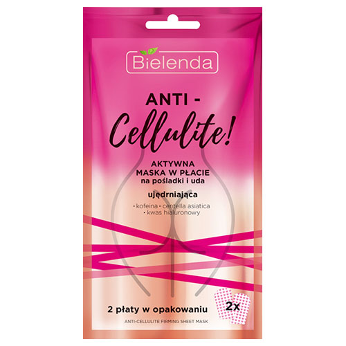 מסיכות בד לטיפול בצלוליט בישבן ובירכיים Bielenda Anti-Cellulite