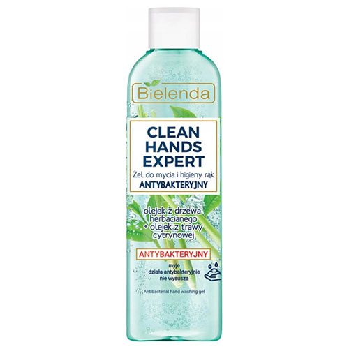 ג'ל אנטי בקטריאלי לידיים Bielenda Clean Hands Expert Antibacterial gel