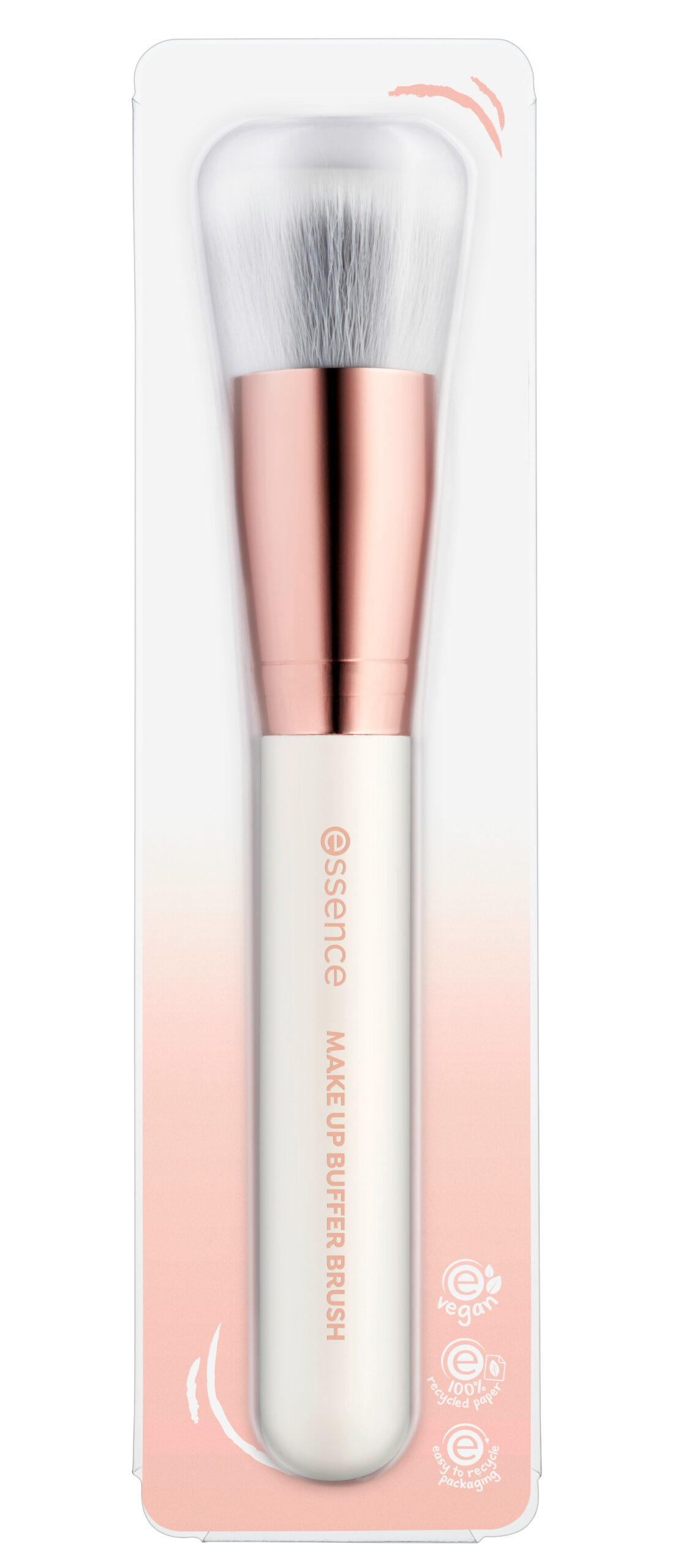 מברשת מייקאפ מקצועית Essence Make Up Buffer Brush Brush for foundation and powder – תמונה 2