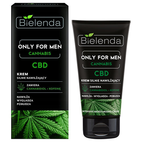 ⁦מארז טיפוח פנים לגברים Bielenda ONLY FOR MEN CANNABIS CBD⁩ – תמונה ⁦3⁩