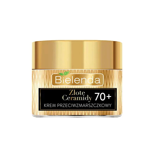 ⁦קרם פנים לגילאי 70+ להפחתת קמטים Bielenda Golden Ceramides⁩ – תמונה ⁦2⁩