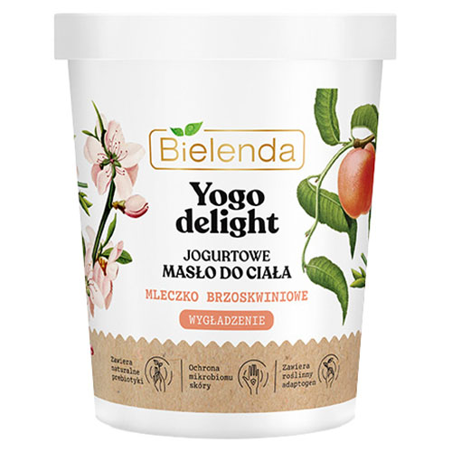 חמאת גוף אפרסקים Bielenda Yogo Delight Smoothing yoghurt body butter