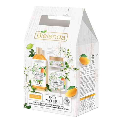 מארז טיפוח לפנים לטבעונים Bielenda ECO NATURE Gift set of cosmetics