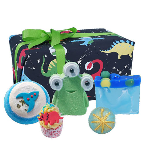 מארז אמבטיה מפנק Bomb Cosmetics Gift Pack Dino mite
